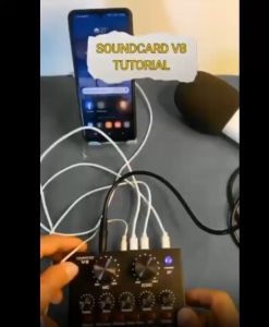 Mixer Suara Modern Bluetooth & Kartu Suara USB