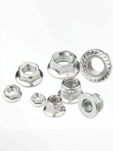 Creaby | Galvanized Slip-resistant Hexagonal Flange Nuts with Washer