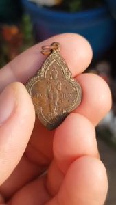 เหรียญพระประจำวันจันทร์ (สภาพเก่า ไม่ทราบที่) เหรียญที่2