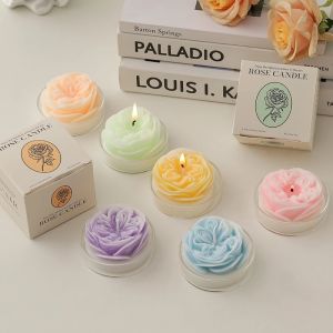 Scented Candle Home Aromatherapy Souvenir Fragrance Decor Candles Gifts for Wedding Party Christening