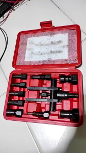 【DIY Myself】ดูดลูกปืน จานประกบ เหล็กดูดลูกปืนชุดใหญ่ ดูดมู่เล่ชุดเครื่องมือถอดโซ่ 10 ชิ้น ชุดดูดลูกปืนรูใน 8-25mm เหล็กดูดลูกปืน ตัวดูดลูกปืน ดูดลูกปืนรูใน ดูดลูกปืน