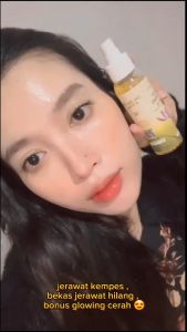 FACEMIST SAFFRON GLOWING GITASKINORI BPOM Air Saffron WITH LEMON NIACINAMIDE CASTOR OIL l Facemist | Air Semprot Muka Saffron AIR SAFFRON BPOM