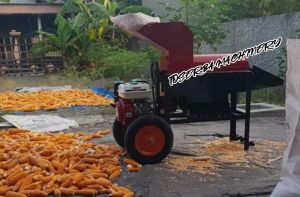 Mesin pemipil jagung - mesin perontok jagung -Mesin Pipil Perontok Jagung - Alat Pemipil Jagung Otomatis - MESIN PERONTOK JAGUNG JUMBO + RODA ( siap pakai )