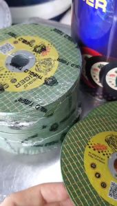 50 viên Đá cắt sắt /inox Tiger xanh 1 tấc hàng loại 1/đá cắt kim loại 1