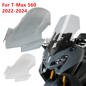 Motorbike For Yamaha T-MAX TMAX 560 2022 2023 2024 2025 4mm Thick Windscreen Windshield Wind Deflector Screen Visor Glass Spoiler Fairing