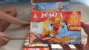 [SALE LEGO CÓ HỘP ] Bộ lego ninja rồng vàng 265 chi tiết 8 in1