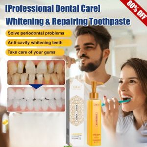 【Whitening and Removing Dental Plaque】Golden Fragrance Toothpaste Healthy Teeth Fresh Breath Stain Remover Oxyl Acid Gum Care Deep Cleansing Toothpaste
