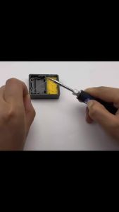 1100mAh LCD Display Battery Backwoods Electric Soldering Iron Pen LCD Display 1.8V-4.2V Type-C 510 Thread Repair Tool