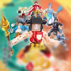 Đồ Chơi Lắp Ráp Mô Hình Ma Quái Đại Chiến Thiên Đường Đồ Chơi Lắp Ráp Khối Nhựa ABS Đồ Chơi Lắp Ráp Cho Trẻ Em