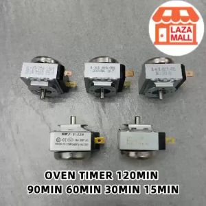 OVEN TIMER SWITCH 15/30/60/90/120MINS 15A 125V 16A 250V FOR ELECTRONIC MICROWAVE OVEN STEAMER COOKER TIMERCONTROL SWITCH