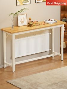 WUBUWEI | Narrow Wall Shelf Organizer Table