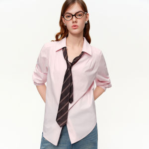 DUSHU | Sweet Korean College Style Long Sleeve Shirt