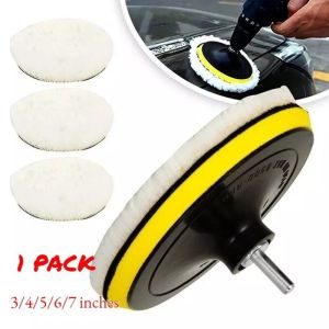 Universal Polishing Pad 3/4/5/6/7 Inch Body Waxing and Polishing Machine Soft Hair Automatic Car Cleaning and Waxing Maintenance