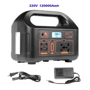 200W Portable Power Station USB AC Output Emergency Backup Solar Powerbank Charger Generator Power Supply for Camping Electrical Home Outdoor便携式太阳能发电站