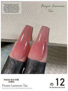 YREL | Transparent Nude New Gel Polish for Nail Salons
