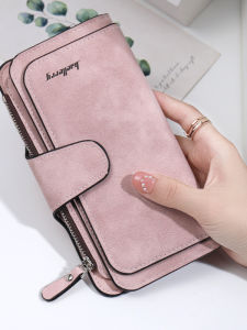 2025 New Moonlight Moria Frosted Foldable Wallet for Women Elegant Multi-Card Slot Purse Youth Synthetic Leather PU Wallet