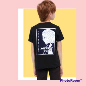 Kaos Anak Laki-Laki Gambar Anime Jepang Tokyo Revengers Usia 9 10 11 12 13 14 Tahun