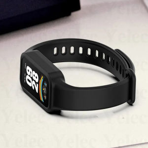 Silicone Strap for Redmi Smart Band 3 Integrated Band and Case for Smartwatch Redmi Band 3