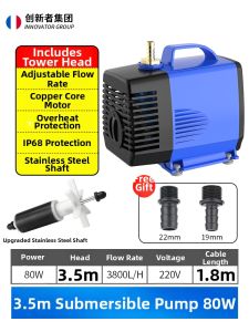 CHUANGXINZHE | Diving Circulating Cooling Drilling Pump for CNC 220V