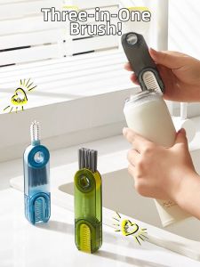 GUOQI | Portable Bottle Brush Set Cleaning