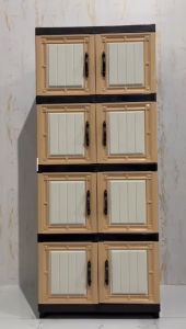 Lemari Plastik Jumbo Omega Susun 2 3 4 5 FREE 1 KUNCI