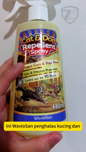 [READY STOCK MY] CG Cat repellent outdoor 680ml Cat repellent spray Penghalau kucing selamat safe for plants and pets