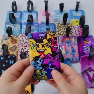 Tape Camera Luggage Label Men Travel Luggage Tag Boys Suitcase ID Address Holder Baggage Boarding Portable Suitcase Ticket