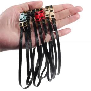 5PCS Rope Roof Rack Tie Down Luggage Cord Straps Buckle Decoration For 1/10 RC Crawler Axial SCX10 TRX4 TRX6 YK4102 RGT 86100
