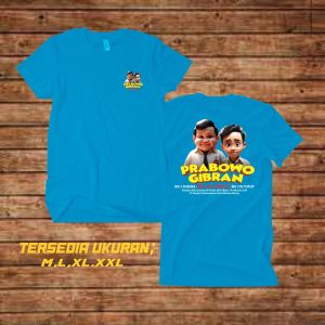 KAOS PRABOWO GIBRAN CATTON COMBED24S