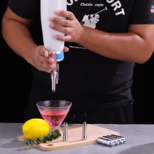 Whip Dispenser 500ml /1000ml Black Sliver Aluminum Whipped Dessert Cream Butter Dispenser Whipped