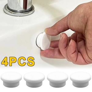 1/4Pcs Washbasin Overflow Ring Square/Round Silicone Sealing Plug Bathroom Sink Hole Cover Overflow Ring Kitchen Sink Accessories