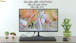 Màn Hình Máy Tính 24 inch IPS  75Hz Độ Phân Giải Full HD TOMKO T2421F Full Viền - Bảo Hành 36 Tháng
