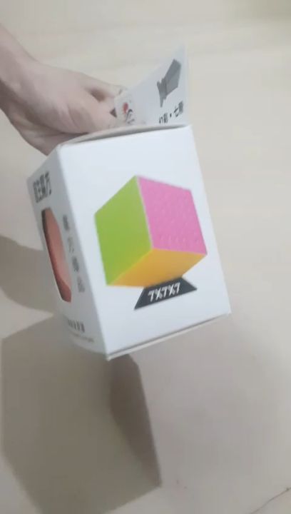Đồ chơi xoay rubik 7x7 cực trơn có quyển hướng dẫn giúp bé phát triển hình thành tính cách kiên trì, Do choi xoay rubik 7x7 cuc tron co quyen hương dan giup be phat trien hinh thanh tinh cach kien tri