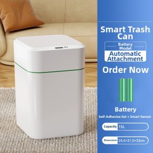 HANSHILIUJIA | Induction Luxury Large Capacity Smart Trash Can