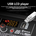 Soundcart CX-8 professional 8-way stage wedding small performance with Bluetooth digital effect home karaoke mixer.. 