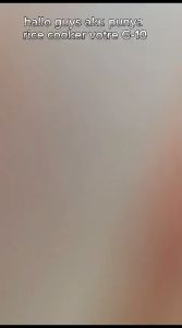 Rice Cooker 1.2 Liter G10 / Penanak Nasi Votre G-10 1.2 Liter