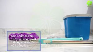Bộ lau nhà thông minh 360 độ tự vắt Model VL6 Nhựa