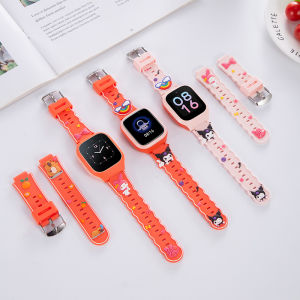 Cute 3D Cartoon Style Xiaomi Mi Rabbit Childrens Phone Watch 5C Silicone Strap Compatible with 2S/4C/6C Watch Protective Universal Band