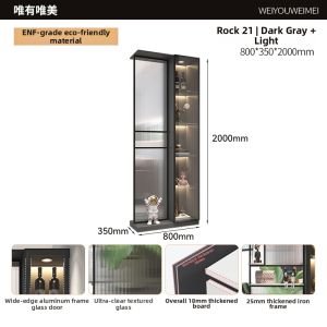Weimei | Entryway Shoe Cabinet Partition Screen Double-Sided Living Room Customizable