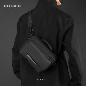 OTOHE Men’s Bags Chest Bag Fashion Shoulder Bag Handheld Bag Cross Body Bag Messenger Bag Large Capacity Sling Bag Casual Bag Men Fashion Waterproof for Sport Street Travel Outdoor