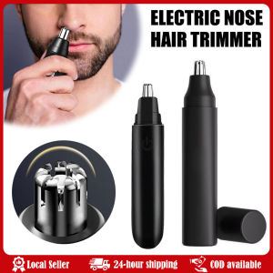 High-quality Long-life Electric Multi-functional Mens and Womens Beauty Nose Professional Ear Nose Hair Cleaning Trimmer Electric Nose Hair Trimmer Implement Shaver Clipper Men Women Ear Neck Eyebrow Trimmer Shaver Man Clean Trimer Razor Remover Kit