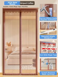MiiOW | Mosquito & Fly Prevention Magnetic Curtain