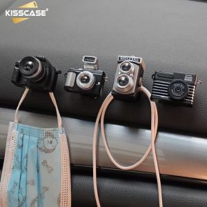 KISSCASE Móc Nhỏ Trang Trí Nội Thất Ô Tô Dán Trên Máy Ảnh Mô Phỏng Xe Đồ Trang Trí Nội Thất Hành Khách Phía Trước Ghế Sau