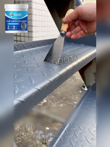 German Anti Rust Paint Metal With Brush Rust Remover Rust Converter For Rusty Metal Steel Stair Railings Anti-Corrosion Quick-Drying Odorless No Need to Polish Protect Primer Paint Coating