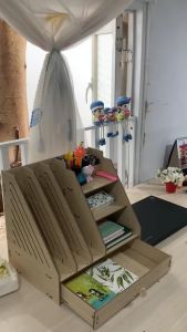 Kệ sách để bàn giá để tài liệu - B01