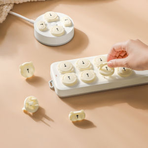 Bộ Bảo Vệ Ổ Cắm Chống Điện Cho Trẻ Em Tấm Lót an Toàn Cho Trẻ Sơ Sinh Kẹp Ổ Cắm Chống Điện Đồ Dùng Bảo Vệ Trẻ Em