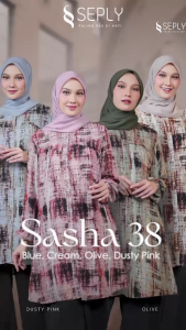 TUNIK SEPLY SASHA 38 ATASAN WANITA TERBARU DAILY KASUAL KEKINIAN KONDANGAN KULIAH ARISAN TERMURAHH