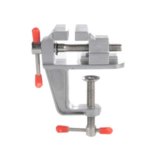 1pc Mini Bench Vise Table Clamp Screw DIY Muliti-Funcational Small Jewelers Hobby Clamp On Table Flat Pliers Tool Vice