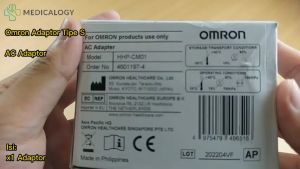 Omron Adaptor Tipe S Spare Part Tensimeter