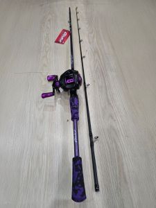 ASUKA ROYAL EXPERT SET BAITCAST REEL + ROD